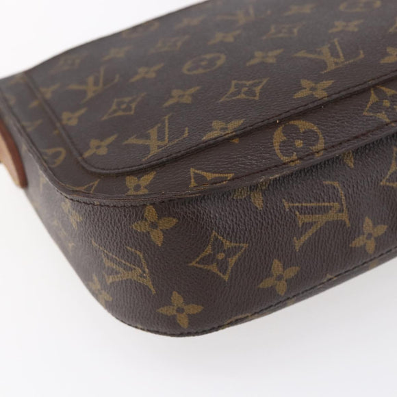 LOUIS VUITTON Monogram Saint Cloud GM Shoulder Bag M51242 LV Auth ep12048