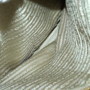 PRADA Hand Bag Leather 2way Gray Gold Auth ep12049-23