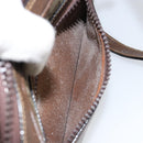 GUCCI GG Supreme Web Sherry Line Shoulder Bag PVC Beige Gold Auth ep12050-20