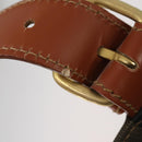 FENDI Pecan Canvas Tote Bag Brown Black Auth ep12054-9