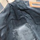 FENDI Pecan Canvas Tote Bag Brown Black Auth ep12054-21