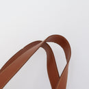 FENDI Pecan Canvas Tote Bag Brown Black Auth ep12054-14