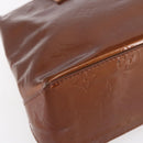 LOUIS VUITTON Monogram Vernis Reade PM Hand Bag Bronze M91146 LV Auth ep12056-14