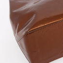 LOUIS VUITTON Monogram Vernis Reade PM Hand Bag Bronze M91146 LV Auth ep12056-16