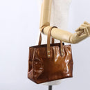 LOUIS VUITTON Monogram Vernis Reade PM Hand Bag Bronze M91146 LV Auth ep12056-21