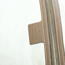 GUCCI Flora Tote Bag Canvas Leather White Gold 247209 Auth ep12057-21