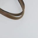 GUCCI Flora Tote Bag Canvas Leather White Gold 247209 Auth ep12057-7