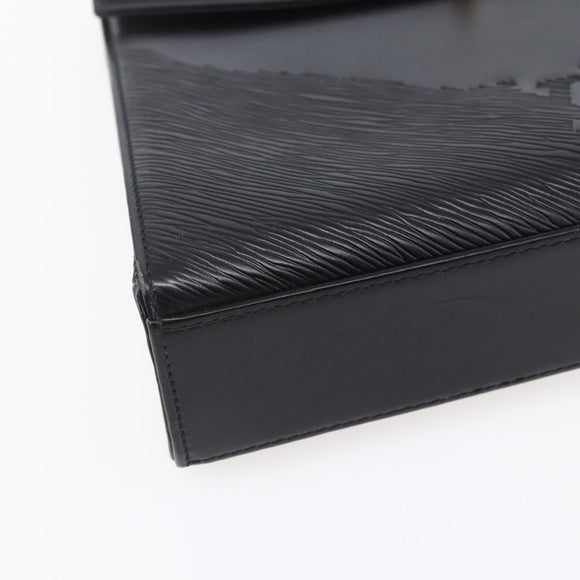 LOUIS VUITTON Epi Opera Line Spartan Bag Leather Black Noir M63942 Auth ep12059