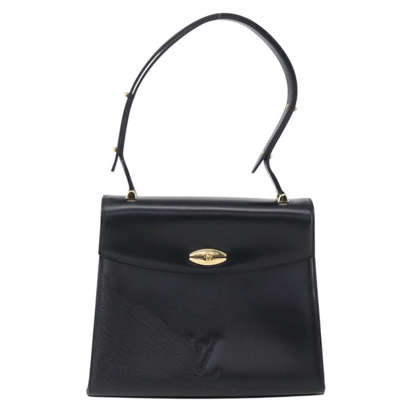 LOUIS VUITTON Epi Opera Line Spartan Bag Leather Black Noir M63942 Auth ep12059