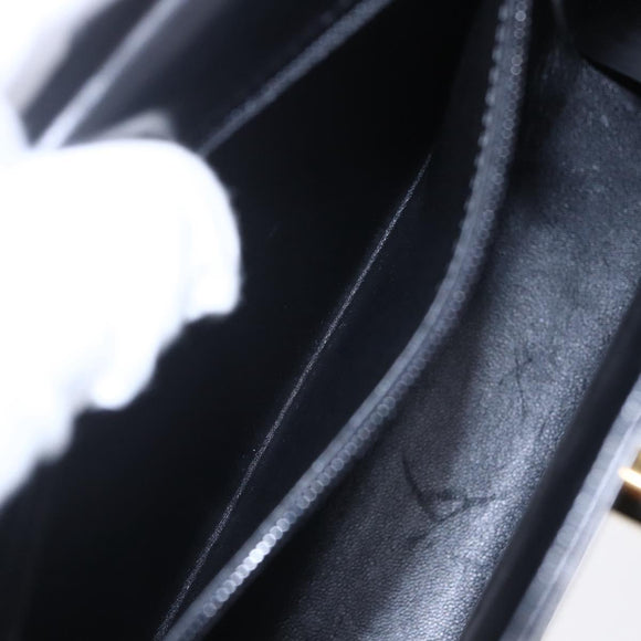 LOUIS VUITTON Epi Opera Line Spartan Bag Leather Black Noir M63942 Auth ep12059