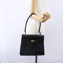 LOUIS VUITTON Epi Opera Line Spartan Bag Leather Black Noir M63942 Auth ep12059-22