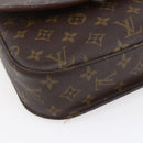 LOUIS VUITTON Monogram Saint Cloud GM Shoulder Bag M51242 LV Auth ep12060-16