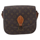 LOUIS VUITTON Monogram Saint Cloud GM Shoulder Bag M51242 LV Auth ep12060-13