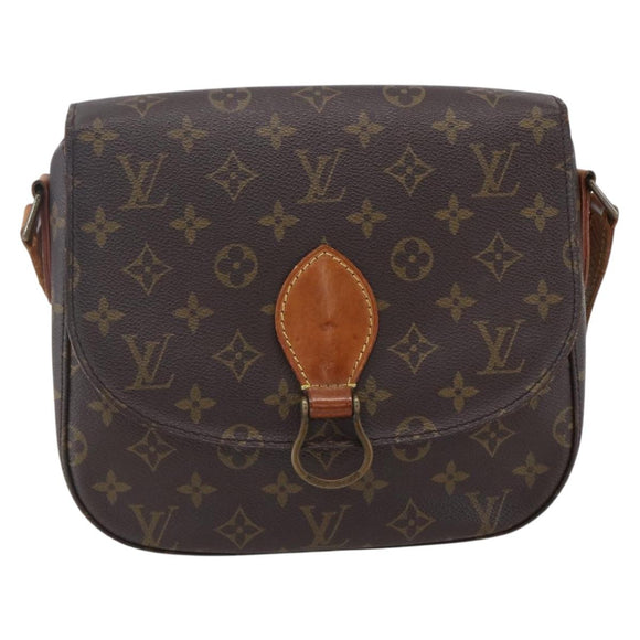 LOUIS VUITTON Monogram Saint Cloud GM Shoulder Bag M51242 LV Auth ep12060
