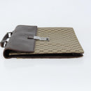 GUCCI GG Supreme Hand Bag PVC Beige Silver 34044 Auth ep12061-5