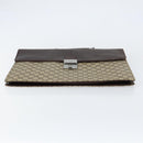 GUCCI GG Supreme Hand Bag PVC Beige Silver 34044 Auth ep12061-9