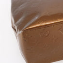 LOUIS VUITTON Monogram Vernis Reade MM Hand Bag Bronze M91143 LV Auth ep12070-14