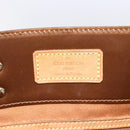 LOUIS VUITTON Monogram Vernis Reade MM Hand Bag Bronze M91143 LV Auth ep12070-10