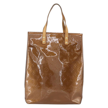 LOUIS VUITTON Monogram Vernis Reade MM Hand Bag Bronze M91143 LV Auth ep12070 - 0