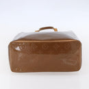 LOUIS VUITTON Monogram Vernis Reade MM Hand Bag Bronze M91143 LV Auth ep12070-5