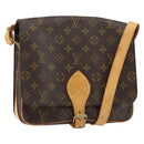 LOUIS VUITTON Monogram Cartouchiere GM Shoulder Bag M51252 LV Auth ep12072-1