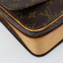 LOUIS VUITTON Monogram Cartouchiere GM Shoulder Bag M51252 LV Auth ep12072-11