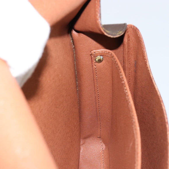 LOUIS VUITTON Monogram Cartouchiere GM Shoulder Bag M51252 LV Auth ep12072