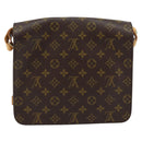 LOUIS VUITTON Monogram Cartouchiere GM Shoulder Bag M51252 LV Auth ep12072-3
