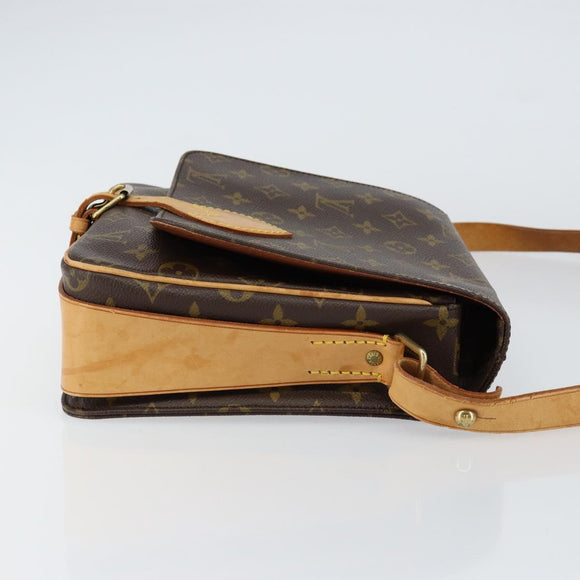 LOUIS VUITTON Monogram Cartouchiere GM Shoulder Bag M51252 LV Auth ep12072