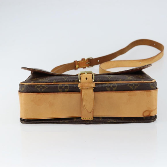 LOUIS VUITTON Monogram Cartouchiere GM Shoulder Bag M51252 LV Auth ep12072