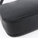 Burberrys Shoulder Bag Leather Black Gold Auth ep12073-13