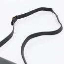 Burberrys Shoulder Bag Leather Black Gold Auth ep12073-8