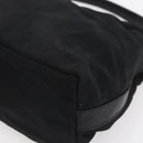 GUCCI Shoulder Bag Nylon Black Silver 000 0602 Auth ep12075-9