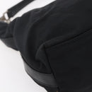 GUCCI Shoulder Bag Nylon Black Silver 000 0602 Auth ep12075-16