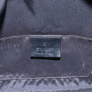 GUCCI Shoulder Bag Nylon Black Silver 000 0602 Auth ep12075-17