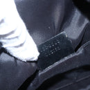 GUCCI Shoulder Bag Nylon Black Silver 000 0602 Auth ep12075-12