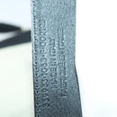 BALENCIAGA Navy Cabas S Hand Bag Canvas Black White 339933 Auth ep12080-18