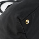 PRADA Hand Bag Nylon Black Gold Auth ep12082-15