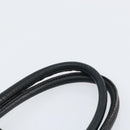 PRADA Hand Bag Nylon Black Gold Auth ep12082-8