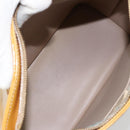 LOUIS VUITTON Monogram Vernis Houston Hand Bag Beige M91004 LV Auth ep12084-10