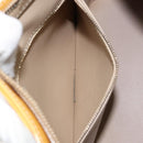 LOUIS VUITTON Monogram Vernis Houston Hand Bag Beige M91004 LV Auth ep12084-24