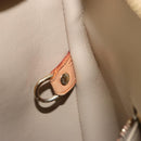 LOUIS VUITTON Monogram Vernis Houston Hand Bag Beige M91004 LV Auth ep12084-12