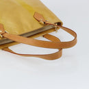 LOUIS VUITTON Monogram Vernis Houston Hand Bag Beige M91004 LV Auth ep12084-7