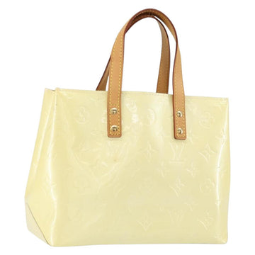 LOUIS VUITTON Monogram Vernis Reade PM Hand Bag Perle M91336 LV Auth ep12085