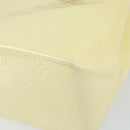 LOUIS VUITTON Monogram Vernis Reade PM Hand Bag Perle M91336 LV Auth ep12085-16