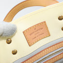 LOUIS VUITTON Monogram Vernis Reade PM Hand Bag Perle M91336 LV Auth ep12085-17