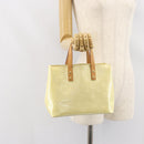 LOUIS VUITTON Monogram Vernis Reade PM Hand Bag Perle M91336 LV Auth ep12085-22