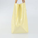 LOUIS VUITTON Monogram Vernis Reade PM Hand Bag Perle M91336 LV Auth ep12085-3