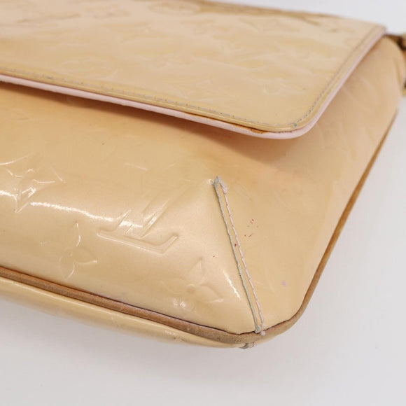 LOUIS VUITTON Monogram Vernis Thompson Street Bag Pink M91070 LV Auth ep12086