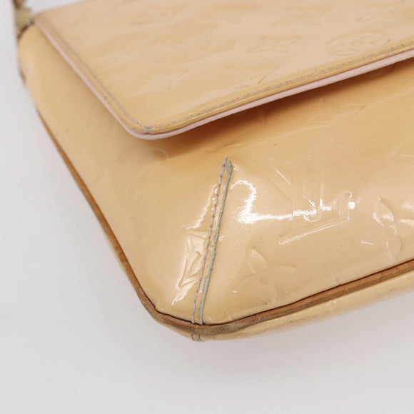 LOUIS VUITTON Monogram Vernis Thompson Street Bag Pink M91070 LV Auth ep12086